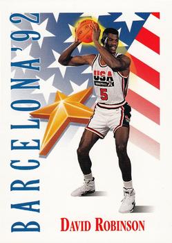 #538 David Robinson - USA - 1991-92 SkyBox Basketball