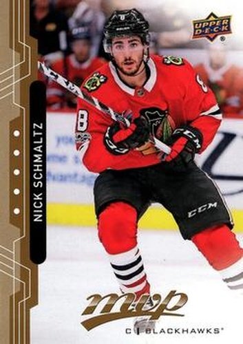 #38 Nick Schmaltz - Chicago Blackhawks - 2018-19 Upper Deck MVP Hockey