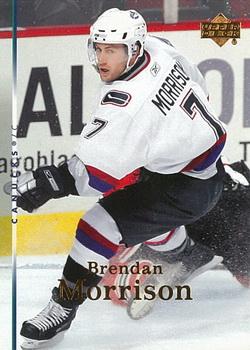 #38 Brendan Morrison - Vancouver Canucks - 2007-08 Upper Deck Hockey
