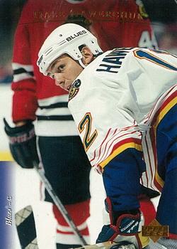 #38 Dale Hawerchuk - St. Louis Blues - 1995-96 Upper Deck Hockey