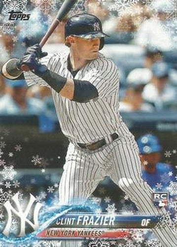 #HMW38 Clint Frazier - New York Yankees - 2018 Topps Holiday Baseball