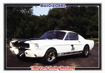 #38 1965 Ford Shelby Mustang - 1992 Collect-A-Card Muscle Cars