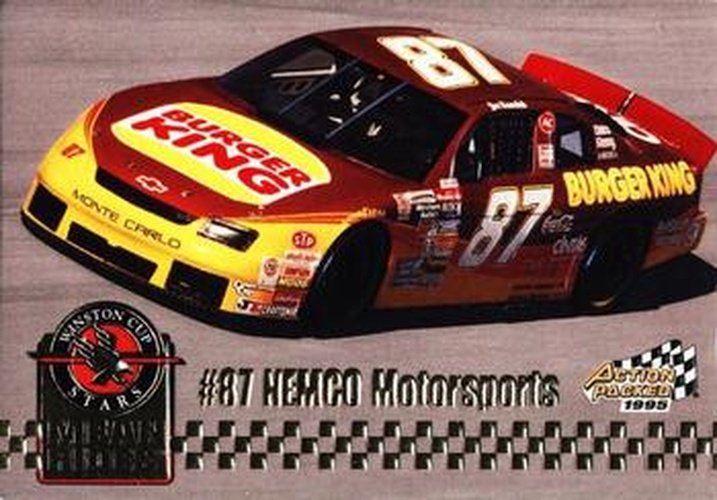 #38 Joe Nemechek's Car - NEMCO Motorsports - 1995 Action Packed Winston Cup Stars Racing