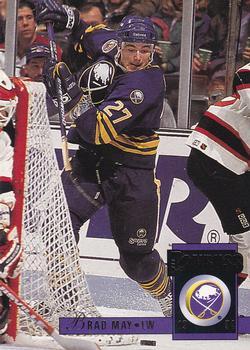 #38 Brad May - Buffalo Sabres - 1993-94 Donruss Hockey