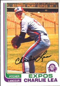 #38 Charlie Lea - Montreal Expos - 1982 O-Pee-Chee Baseball