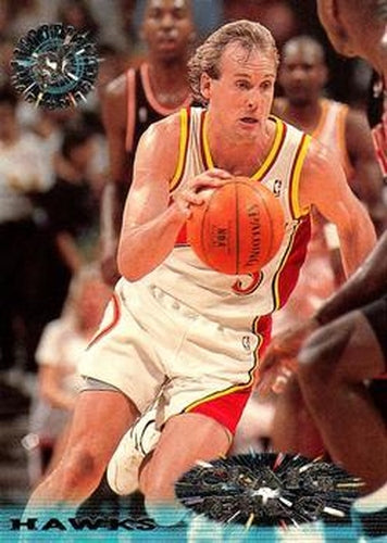 #38 Craig hlo - Atlanta Hawks - 1995-96 Stadium Club Basketball