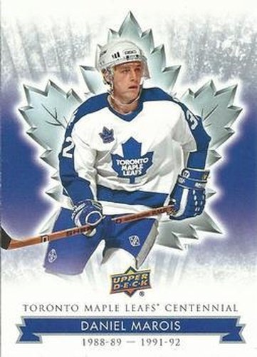 #38 Daniel Marois - Toronto Maple Leafs - 2017 Upper Deck Toronto Maple Leafs Centennial Hockey
