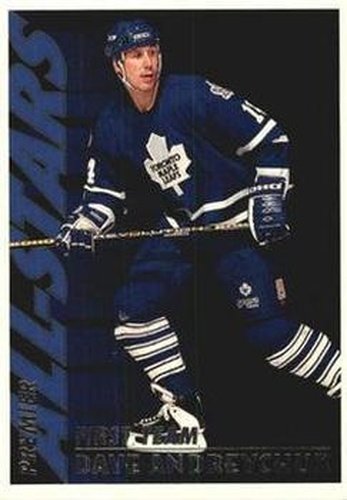 #38 Dave Andreychuk - Toronto Maple Leafs - 1994-95 Topps Premier Hockey
