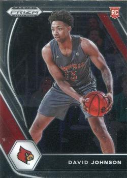 #38 David Johnson - Louisville Cardinals - 2021 Panini Prizm Collegiate Draft Picks Basketball