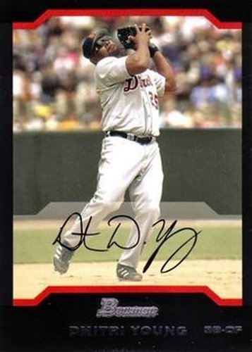#38 Dmitri Young - Detroit Tigers - 2004 Bowman Baseball