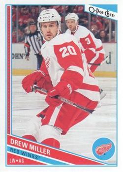 #38 Drew Miller - Detroit Red Wings - 2013-14 O-Pee-Chee Hockey