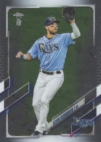 #38 Kevin Kiermaier - Tampa Bay Rays - 2021 Topps Chrome Ben Baller Edition Baseball