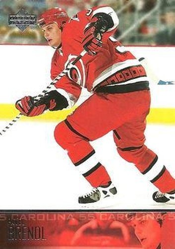 #38 Pavel Brendl - Carolina Hurricanes - 2003-04 Upper Deck Hockey