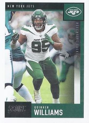 #38 Quinnen Williams - New York Jets - 2020 Score Football