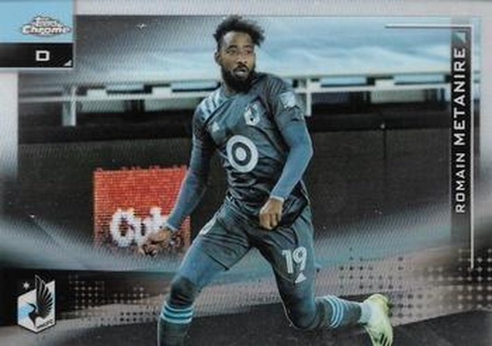 #38 Romain Metanire - Minnesota United FC - 2021 Topps Chrome MLS Soccer