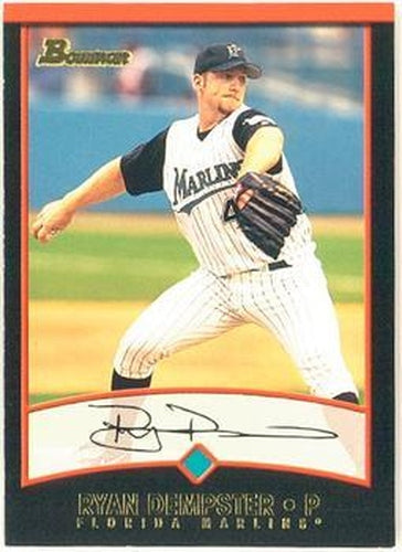 #38 Ryan Dempster - Florida Marlins - 2001 Bowman Baseball