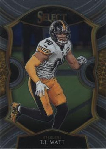 #38 T.J. Watt - Pittsburgh Steelers - 2020 Panini Select Football