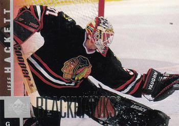 #38 Jeff Hackett - Chicago Blackhawks - 1997-98 Upper Deck Hockey