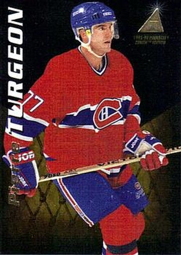 #38 Pierre Turgeon - Montreal Canadiens - 1995-96 Zenith Hockey