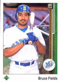 #238 Bruce Fields - Seattle Mariners - 1989 Upper Deck Baseball