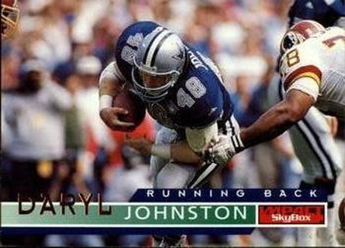 #38 Daryl Johnston - Dallas Cowboys - 1995 SkyBox Impact Football