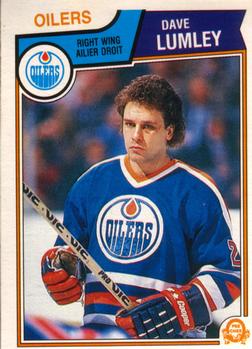 #38 Dave Lumley - Edmonton Oilers - 1983-84 O-Pee-Chee Hockey
