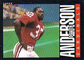 #138 Ottis Anderson - St. Louis Cardinals - 1985 Topps Football