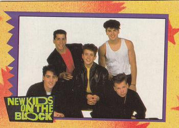 #38c Popular Boys - 1989 Topps New Kids on the Block