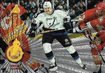 #390 Rudy Poeschek - Tampa Bay Lightning - 1994-95 Pinnacle Hockey - Rink Collection