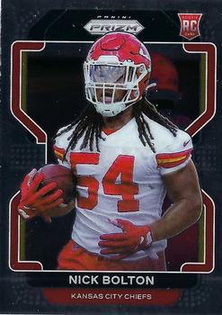 #390 Nick Bolton - Kansas City Chiefs - 2021 Panini Prizm Football