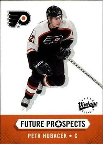 #390 Petr Hubacek - Philadelphia Flyers - 2000-01 Upper Deck Vintage Hockey