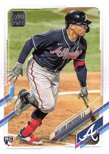 #390 William Contreras - Atlanta Braves - 2021 Topps Baseball