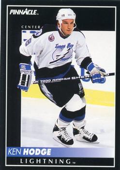 #390 Ken Hodge - Tampa Bay Lightning - 1992-93 Pinnacle Canadian Hockey