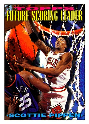 #391 Scottie Pippen - Chicago Bulls - 1993-94 Topps Basketball