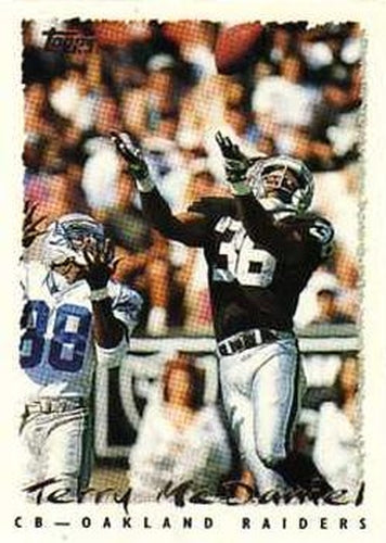 #391 Terry McDaniel - Oakland Raiders - 1995 Topps Football