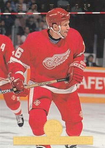 #391 Vladimir Konstantinov - Detroit Red Wings - 1994-95 Leaf Hockey