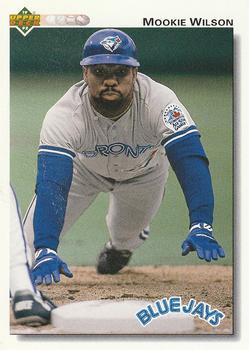 #391 Mookie Wilson - Toronto Blue Jays - 1992 Upper Deck Baseball