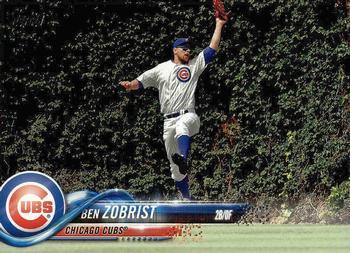 #391 Ben Zobrist - Chicago Cubs - 2018 Topps Baseball