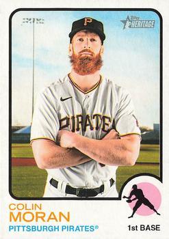 #391 Colin Moran - Pittsburgh Pirates - 2022 Topps Heritage Baseball