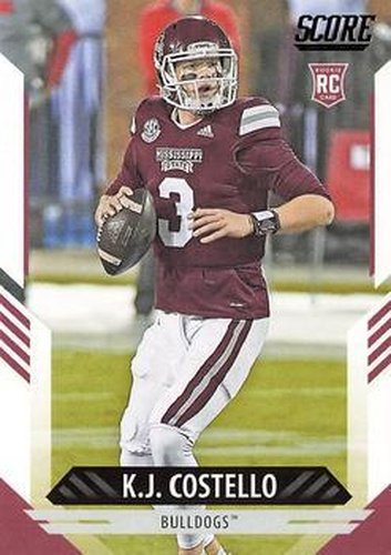 #391 K.J. Costello - Mississippi State Bulldogs - 2021 Score Football