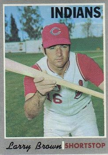 #391 Larry Brown - Cleveland Indians - 1970 Topps Baseball