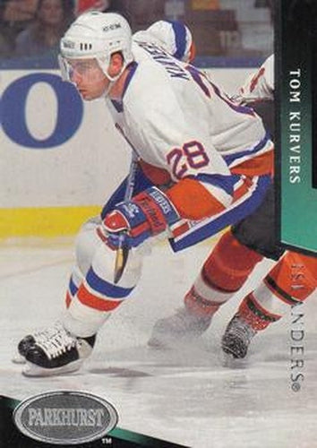 #392 Tom Kurvers - New York Islanders - 1993-94 Parkhurst Hockey