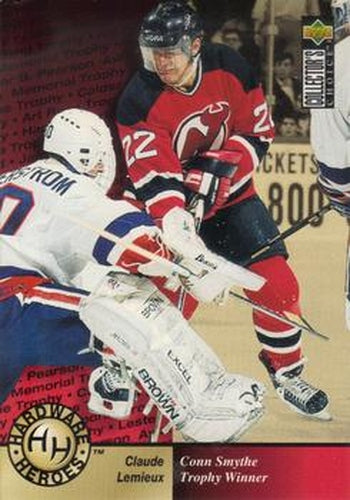 #392 Claude Lemieux - New Jersey Devils - 1995-96 Collector's Choice Hockey