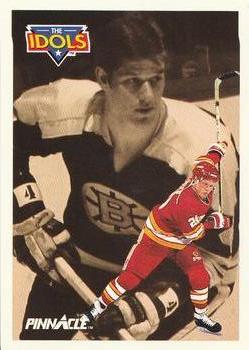 #392 Gary Suter / Bobby Orr - Calgary Flames / Boston Bruins - 1991-92 Pinnacle Hockey