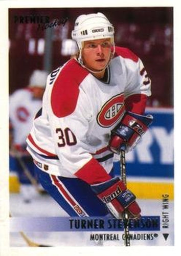 #392 Turner Stevenson - Montreal Canadiens - 1994-95 O-Pee-Chee Premier Hockey