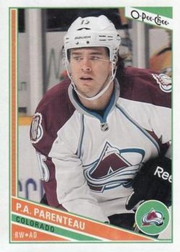 #392 P.A. Parenteau - Colorado Avalanche - 2013-14 O-Pee-Chee Hockey