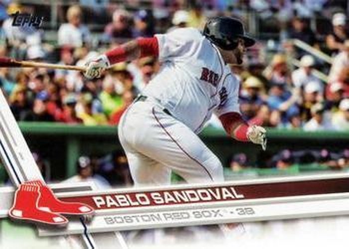 #392 Pablo Sandoval - Boston Red Sox - 2017 Topps Baseball