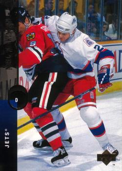 #392 Neil Wilkinson - Winnipeg Jets - 1994-95 Upper Deck Hockey