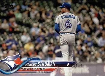 #392 Marcus Stroman - Toronto Blue Jays - 2018 Topps Baseball