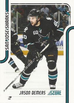 #393 Jason Demers - San Jose Sharks - 2011-12 Score Hockey